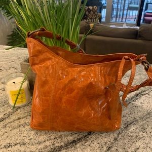 Leather Latico Purse- Like New Rust Color